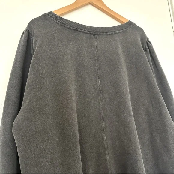 Anthropologie Dark Grey Sweater Dress - Picture 5 of 6